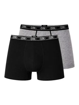 2 PACK BOXER MEN DRK